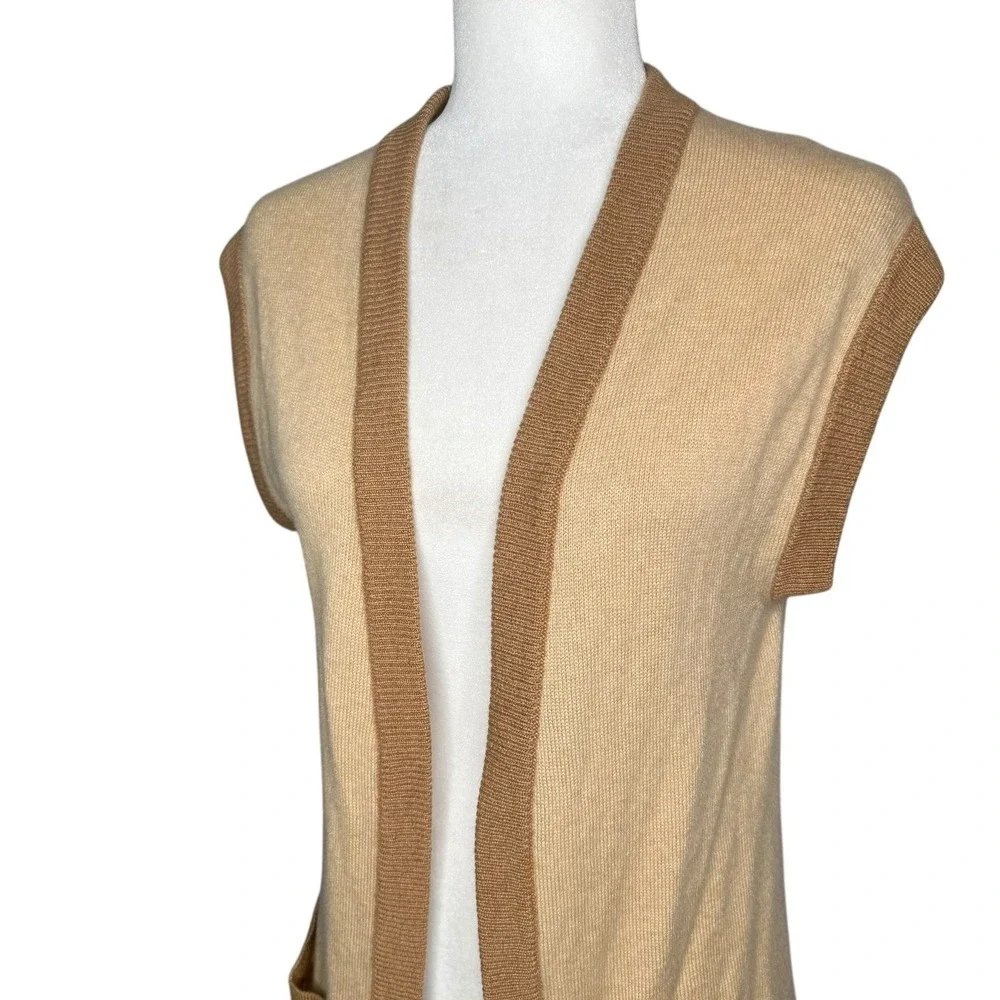 Vintage Gladstone Of Hawick Scotland M Sweater Vest Tunic‎ 100% Pure Camel Hair